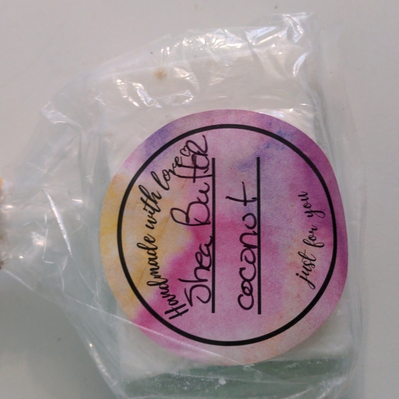 Handmade Elephant Shea Butter & Coconut Soap and Flower with Dragonfly Soap - Picture 3 of 5